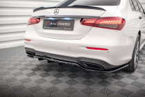 Mercedes E-Klass AMG-Line W213 Facelift 2021+ Bakre Splitter (Med Splitters) V.1 Maxton Design